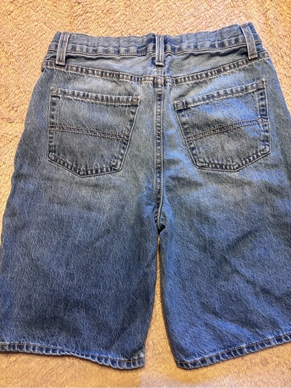 Place Blue Distressed Denim Kids Shorts